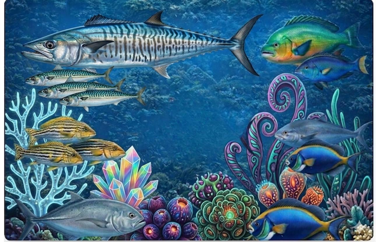 Velvet Pacific Mackerel